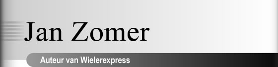 Wielerexpress auteur Jan Zomer