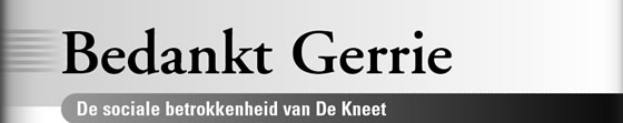 Wielerexpress 2005 - Bedankt Gerrie - De sociale betrokkenheid van De Kneet
