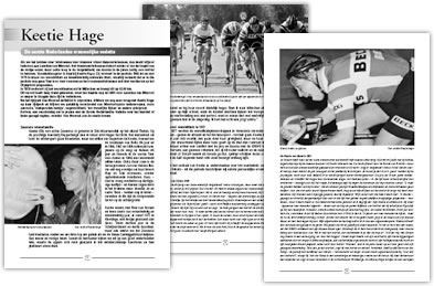 Wielerexpress 2005 - Keetie Hage de eerste Nederlandse vrouwelijke vedette