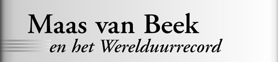 Wielerexpress 2006 - Maas van Beek en het werelduurrecord