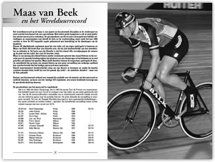 Wielerexpress 2006 - Maas van Beek en het werelduurrecord