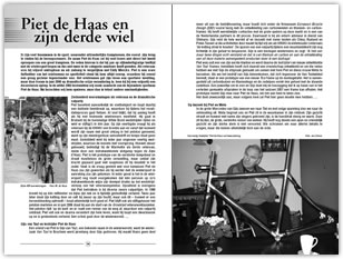 Wielerexpress 2007 - Piet de Haas en zijn derde wiel