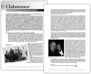 Wielerexpress 2007 - Clubmensen - Carel Hamelink is al 43 jaar De Vos van de Spartaan