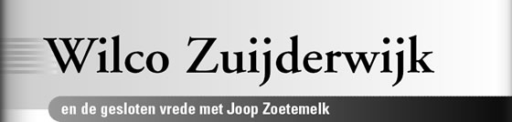 Wielerexpress 2008 - Wilco Zuijderwijk en de gesloten vrede met Joop Zoetemelk