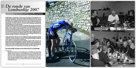 Wielerexpress 2008 - De Ronde van Lombardije 2007 en de terugkeer van Jo de Roo na 45 jaar op de Muur van Sormano