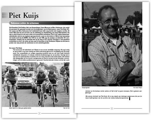Wielerexpress 2008 - Piet Kuijs Raboman achter de schermen