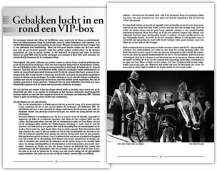 Wielerexpress 2008 - Gebakken lucht in en rond een VIP-box